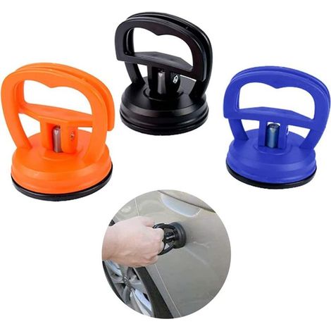 Ventouse Carrosserie, Ventouse Debosselage, Extracteur Bosses Voiture, 3 Pièces Débosselage et de Réparation de Voiture Avec Ventouse, pour Poignée de Fenêtre, Porte, Levage D'objets Mobiles (1/5)