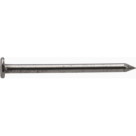 Pointe à tête plate en acier poli 1,0x15 mm – Boîte de 80 g – Fixation solide pour bois dur et teck – Vissage rapide en série – Vissal