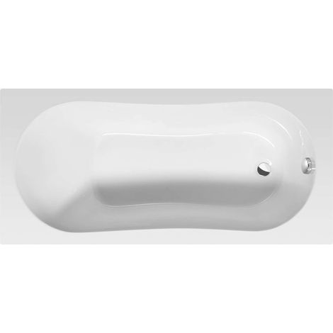Aqualine Bañeras - Bañera JIZERA, 150x70x39 cm, blanca G1570 (1/4)