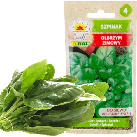 W0326 Spinaci invernali giganti 10G Semi di spinaci invernali giganti (1/5)