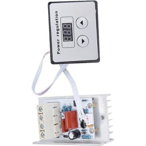 Effizienter 10000-W-Spannungsregler mit SCR-Einsteller, Temperatur- und Drehzahlregler