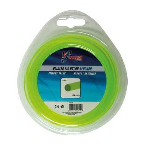 Kawapower Fil nylon rond 1,3 mm 15 m (1/2)
