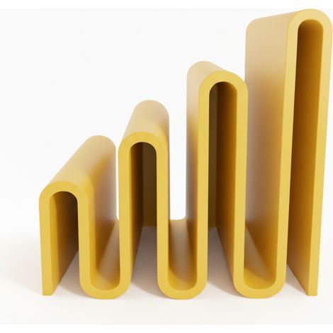 Porte-documents jaune, organiseur de papiers pour bureau scolaire (1/3)