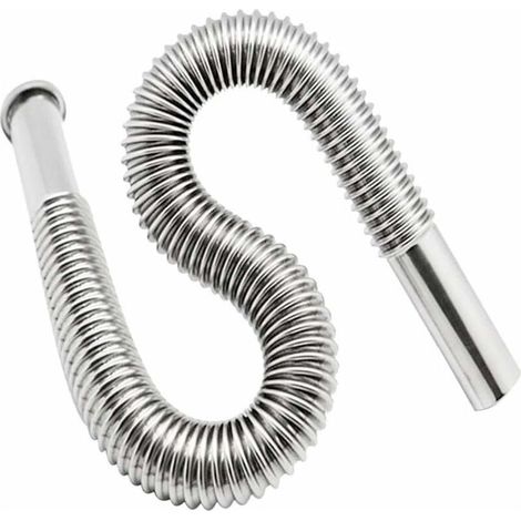 Raccord de tuyau flexible en PVC extensible, tuyau de vidange flexible, siphon/désodorisant extensible universel pour lavabo (1/3)