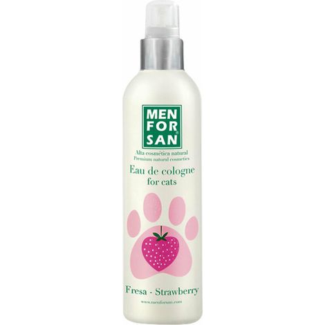 Colonia Menforsan Wasser 125 ml Erdbeerduft fЩr Hunde (1/3)