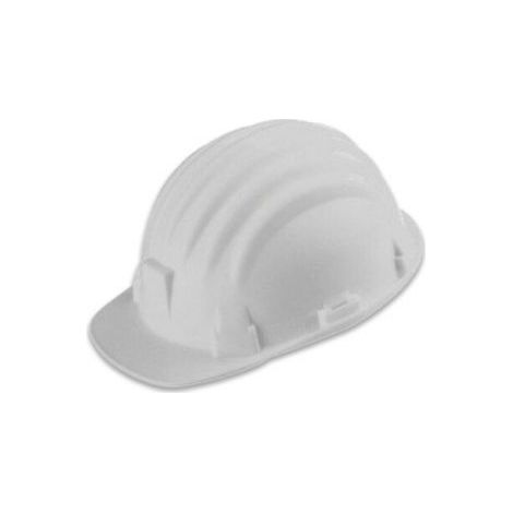 ELMETTO CASCO DI PROTEZIONE IN POLIETILENE CANTIERE BIANCO UNI EN 397 (17570)