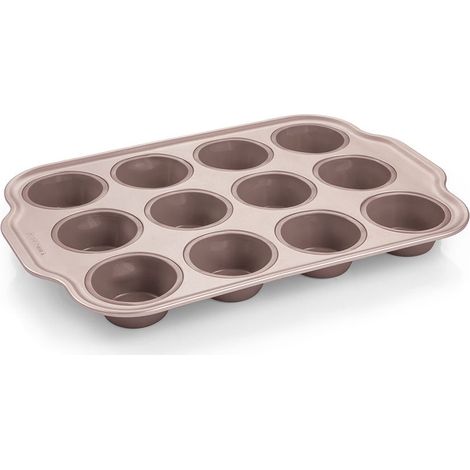 Molde de silicona para 12 muffins, delícia, 40 x 27,5 x 3,6 cm