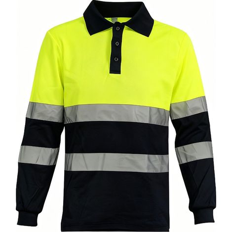 POLO REFLECTANTE M/LARGA T. L