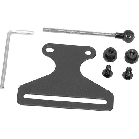 Support de chasse et entraînement réglable en hauteur et position, 1 broche, en acier inoxydable, compatible arc droit et arc recourbé (1/5)