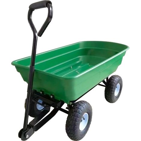Schaukelbarer Gartenpflegewagen - Mit Tragegriff - Inhalt: 75 Liter (1/5)