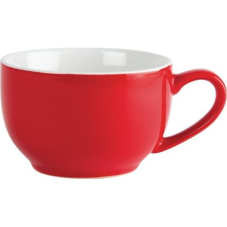 Tasse à café Olympia rouge 228ml - Vendus par 12 (1/5)