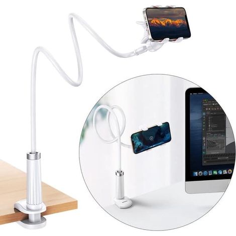 BelleRise - Support de téléphone flexible UGREEN - Blanc