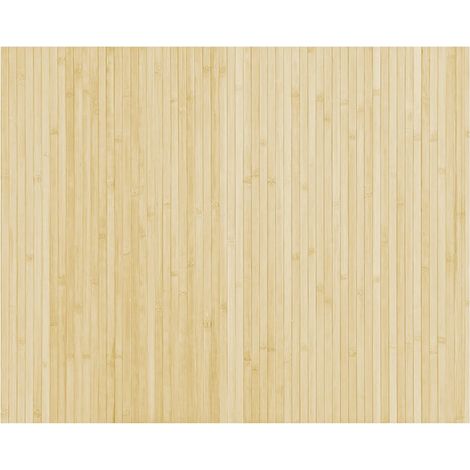 Tapis de sol,Tapis rectangulaire naturel clair 80x100 cm bambou CFW436599 (1/5)