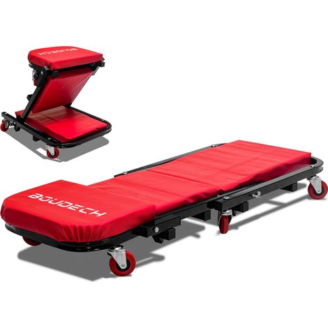 Slug - Camilla de taller convertible en asiento taburete 2 en 1 (1/5)