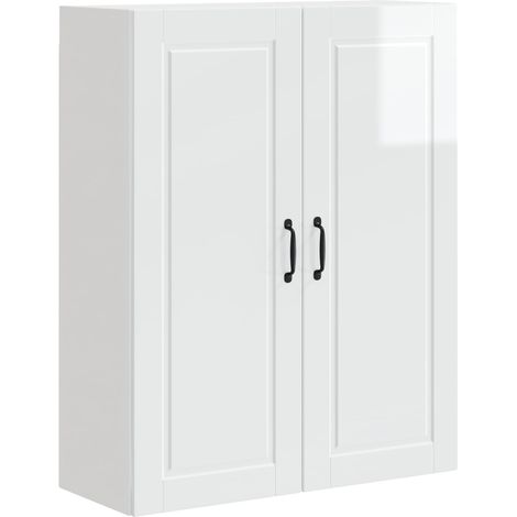 Maison Exclusive - Armario de Pared PORTO brillante 80 x 31 x 100