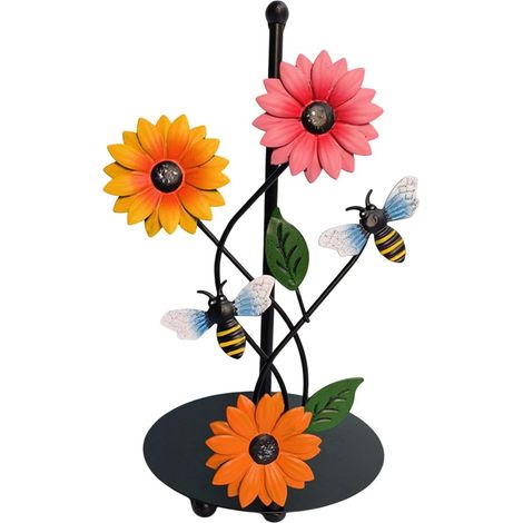 Distributeur d'essuie-tout en forme de tournesol, porte-mouchoirs (1/5)