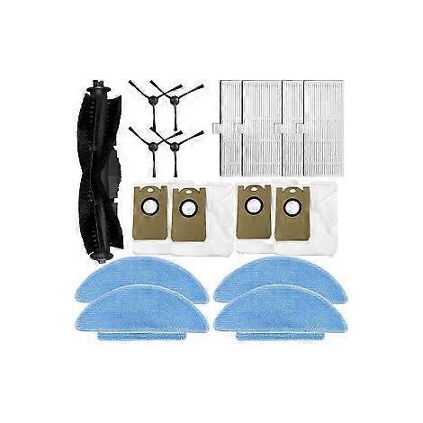 Für X20 SW+ 11415 Ersatzteile Zubehör Hauptbürste Seitenbürste HEPA-Filter Wischmopp Staubbeutel