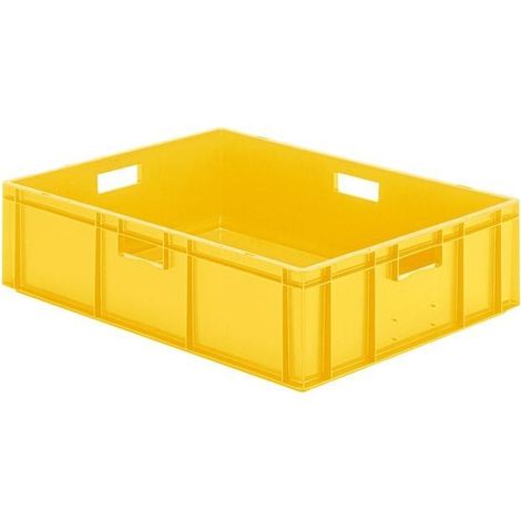 Caja de transpuerta 800x600x210 mm amarillo