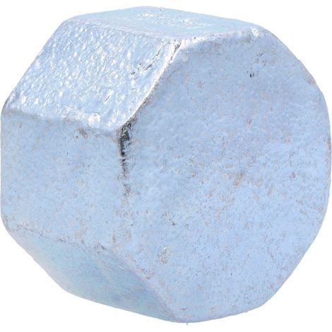 Tapón hexagonal de 1" galvanizado T1, NR43, NR 300 (1/2)