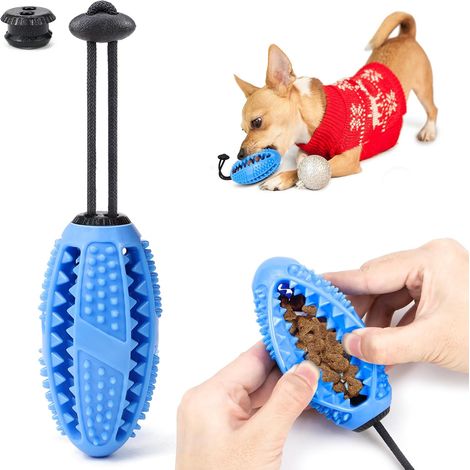 Intelligentes Kauspielzeug für Hunde, langlebiges Naturkautschuk & Zahnpflege, unzerstörbares Spielzeug für kleine & große Hunde (1/5)