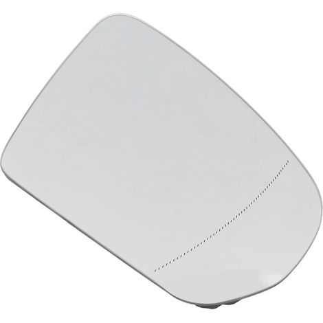 Rétroviseur latéral droit chauffant 0998100016, vitre de rétroviseur de porte avant de remplacement pour Mercedes-Benz Classe C, E, S (1/5)