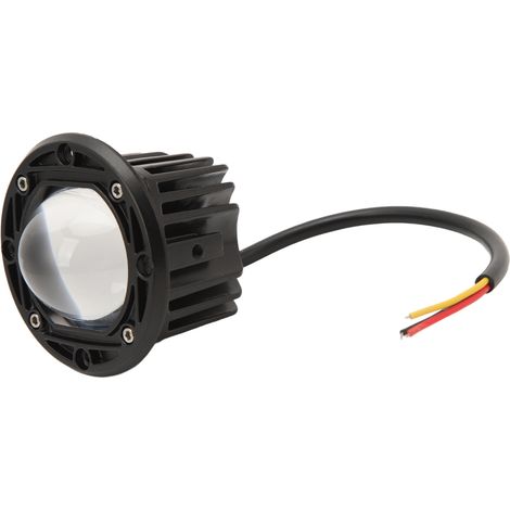 Phare de travail LED 20W en alliage d'aluminium avec verre, antibrouillard pour camion, voiture, SUV, ATV, UTV, bateau, moto, 12‑80V (1/5)