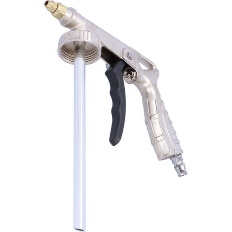 Pistolet à peinture réglable en alliage d'aluminium avec filetage extérieur G1/4, adapté à la peinture et à l'aérographe. (1/5)