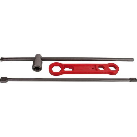 Kit cles de montage pour serrage pour serrage sur radiateur aluminium pour nipples DN25 - 1 male