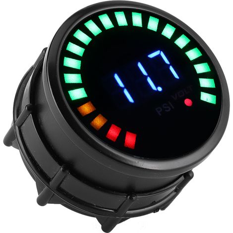 Digitales 2-Zoll-Öldruckmessgerät (0–120 PSI) mit LED-Anzeige und hoher Genauigkeit für 12-V-Benzinfahrzeuge (1/5)