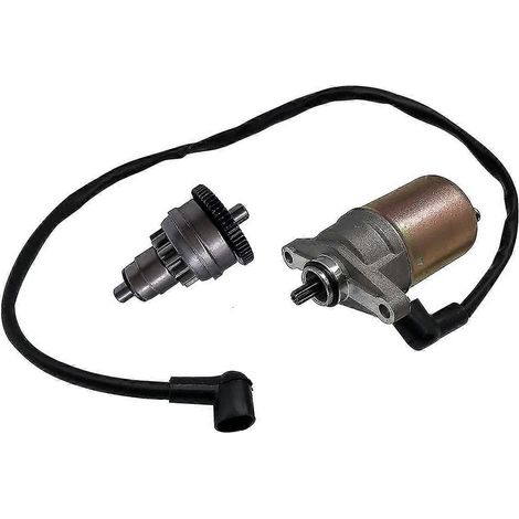 50cc Anlassermotor & Bendix für chinesische Roller Mopeds 139qmb Taotao Jonway Wolf--
