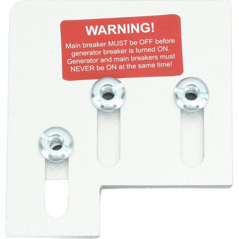 Kit de verrouillage de générateur SD200A en alliage d'aluminium pour disjoncteur principal et de générateur (1/5)