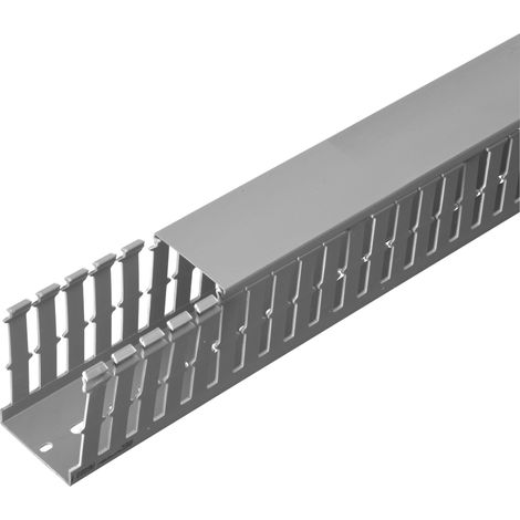 Canale Asolato A Lamelle 8/12/8 Dim.60X100 (2Mt) (Elettrocanali Cod. Eca60100)