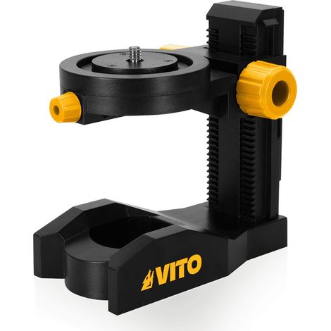 Support pour niveau laser Base magnétique Rotation 360° Filetage 1/4" Hauteur réglable VITO (1/5)