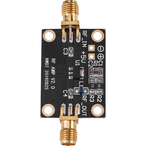 Breitband-Rauschunterdrückungsverstärkermodul (0,01–4 GHz, 21 dB) für Amateurfunk-RTL-SDR (1/5)