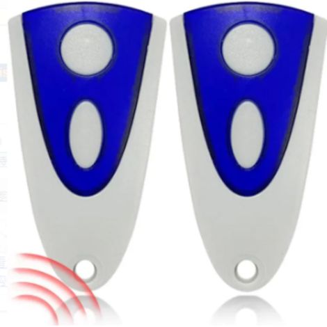 Télécommande de volet roulant de porte de garage 433,92 MHz compatible avec la télécommande Novoferm2pcs (1/4)