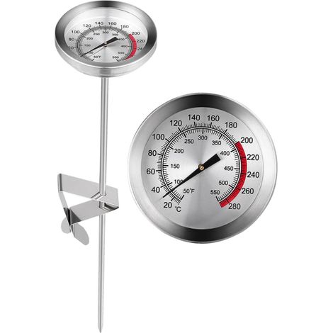 Thermomètre pour Aliments Frits Viande et Barbecue Sonde de (1/5)