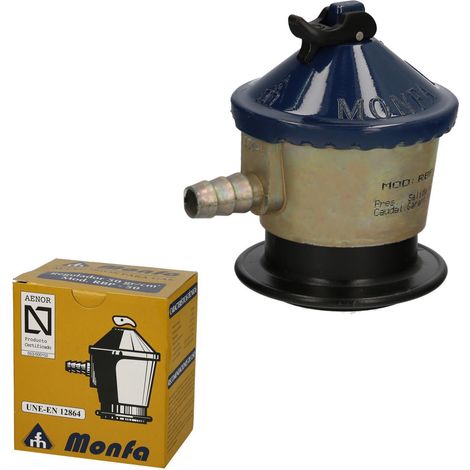 Regulador Gas Para Bombona Butano/Propano 50 Mbar Comgas (1/6)