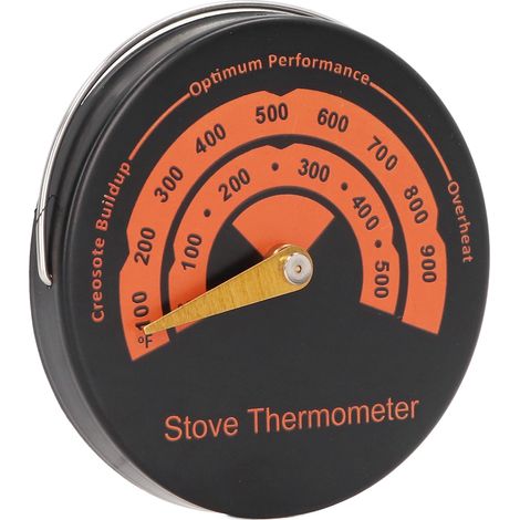 Magnetisches Thermometer für Holzöfen und Gasöfen zur Temperaturmessung an der Oberseite – Vermeidung von Überhitzung 0℃500℃ (1/5)