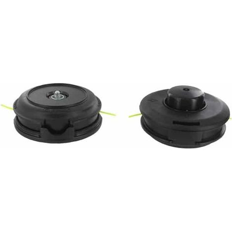 Tête fil nylon TAP-N-GO TECOMEC diamètre 130 mm Livrée avec du fil rond diamètre 2,4 mm - adaptateur mâle M8 x 1,25G (EFCO)