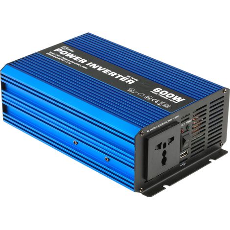 Convertisseur continu-alternatif, Onde sinusoïdale pure, 24V / 230V - 600W ( Prix pour 1 )