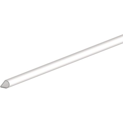 Paratia di battuta per porta, lunghezza 6 m, larghezza 9,5 mm, autoadesiva, silicone nero opaco, silicone bianco