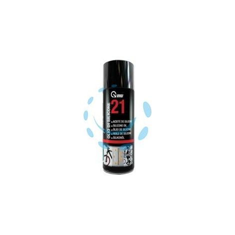 OLIO DI SILICONE SPRAY ML.400 "21" - ml.400 in bomboletta spray