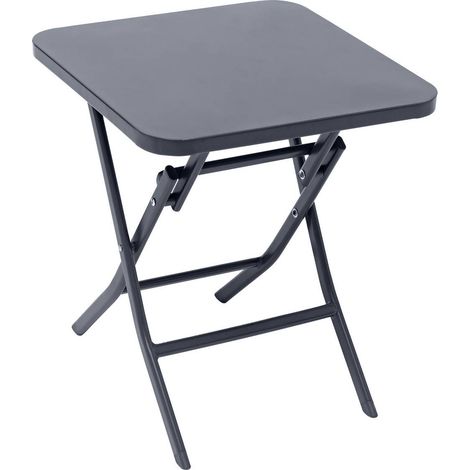 Table de jardin pliante GREENSBORO, 40 x 40 cm