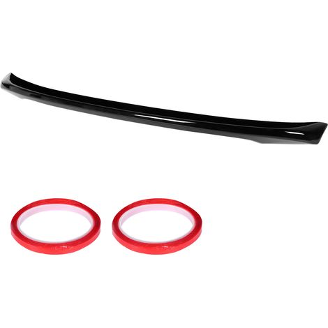 Aileron arrière bec de canard noir brillant pour coffre de voiture, pièce de modification adaptée à S60 2011-2018 (1/5)