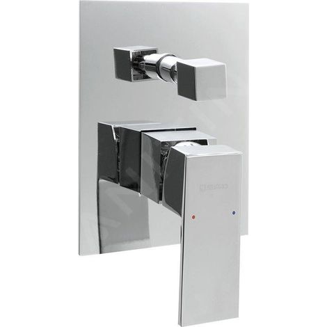 Sapho Latus - Mitigeur encastré de douche, 2 sorties, chrome 1102-42 (1/2)