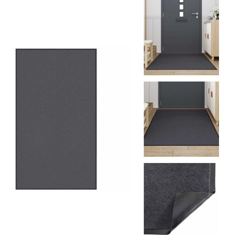 Paillasson anthracite 115x200 cm - Paillasson - Paillasson De Porte - Paillasson De Bienvenue - Paillasson De Porte Extérieur (1/5)