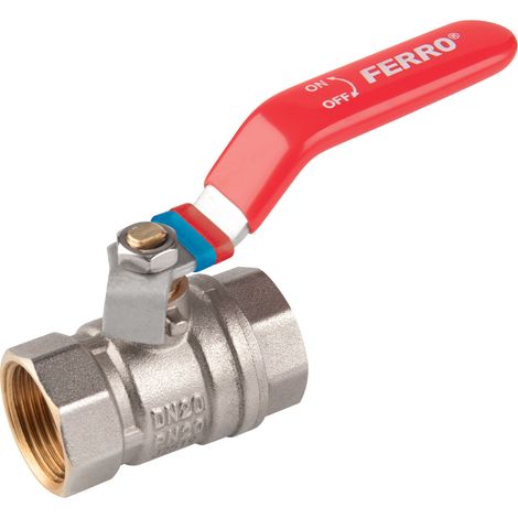 VALVOLA A SFERA GW-GW CON LEVA, 3-4”, F-COMFORT