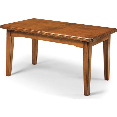 LENNOX - tavolo da pranzo allungabile in legno massello cm 100 X 180/225/270/315/360