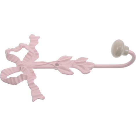 murale INOOMP en métal rose petite patère décorative en (1/5)