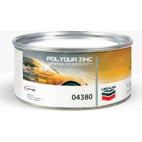 Stucco metallico per carrozzeria lechler polydur 04380 kg 13 con catalizzatore (1/5)